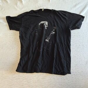 Alstyle Neil Young Graphic T-Shirt Mens XL Black Short Sleeve Music Rock Band